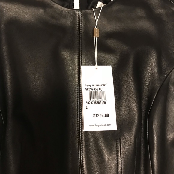 Boss by Hugo Boss Leather Dress - Picture 4 of 4